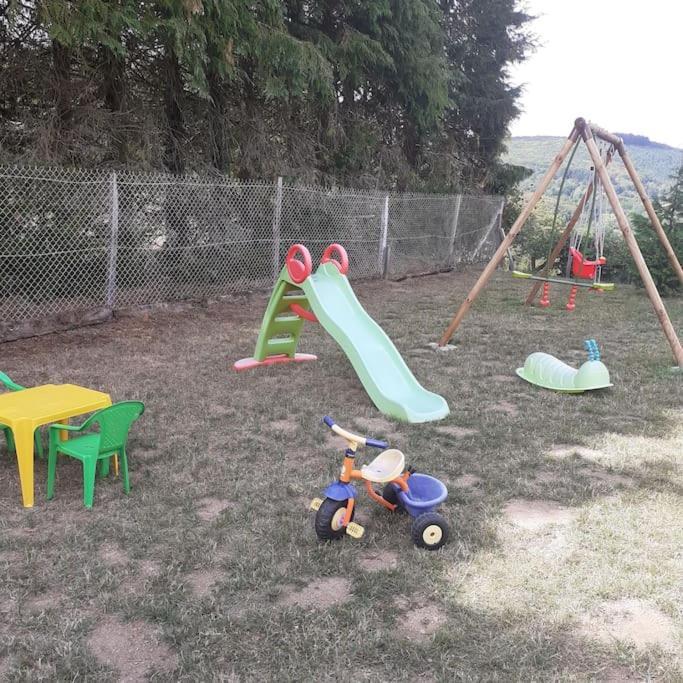 Le Belvedere Mouxois, Spa Privatif, Vue Morvan Exterior foto